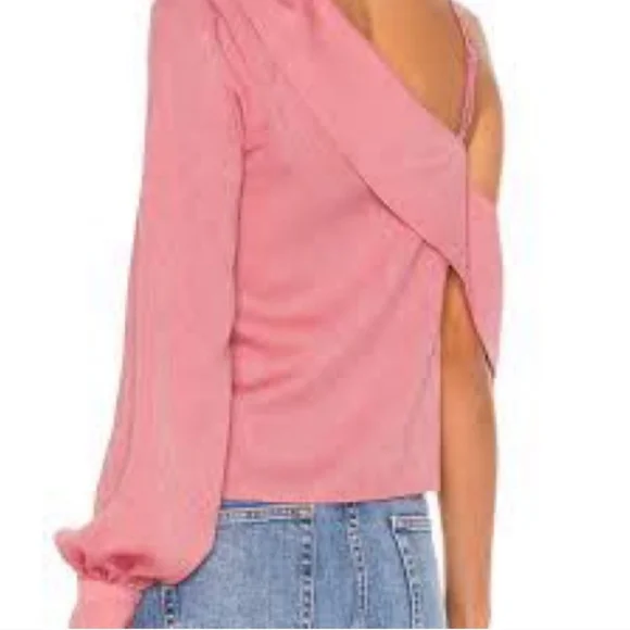 Revolve NBD Bekah Blouse In Pink NWOT, S - Picture 2 of 9